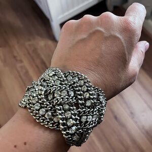 Stella & Dot faux diamond bracelet